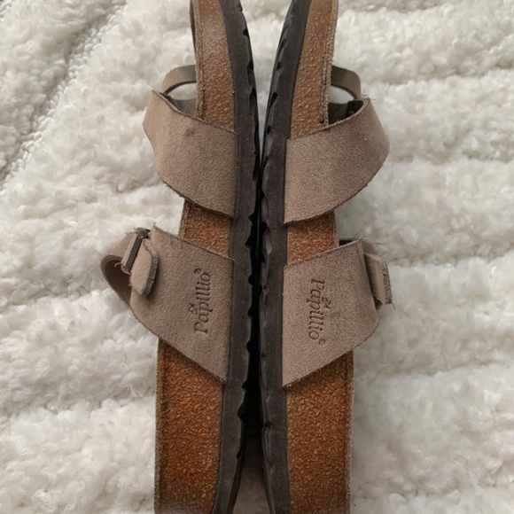 Papillio Birkenstock Tabora Silky Suede Taupe - Narrow Size 39 (US 8) - Picture 6 of 9
